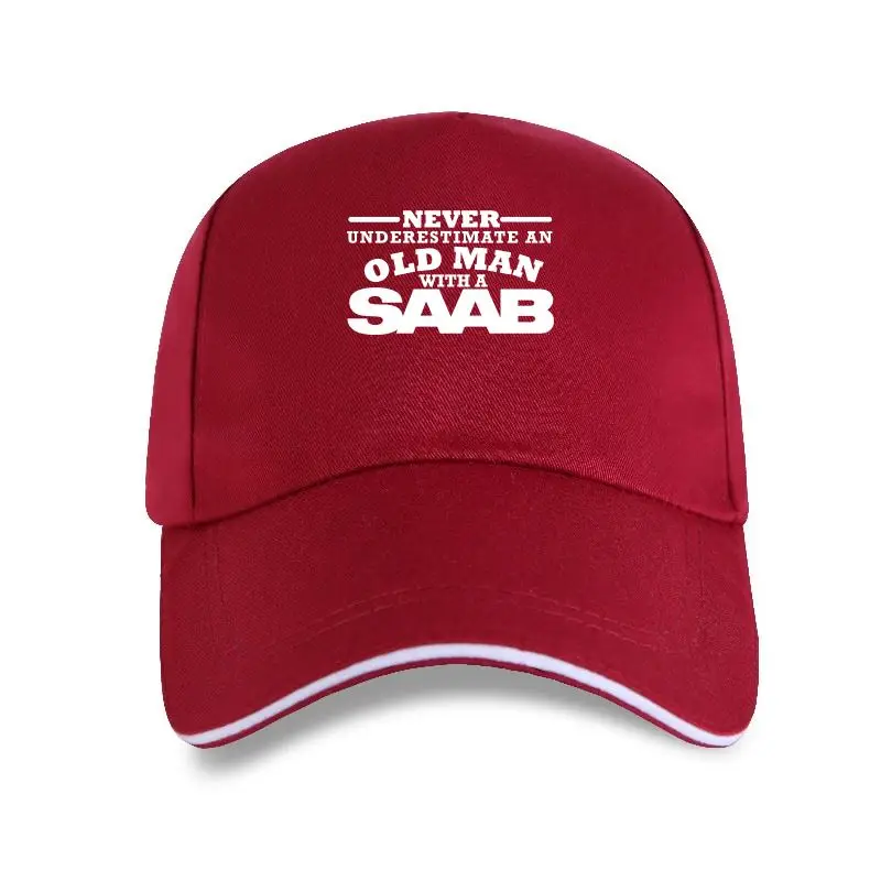 

Never Underestimate An Old Man With A Saab Men's Fashion Originality Graphic Baseball cap Top