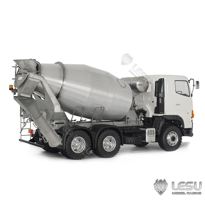 1/14 Truck model simulation metal toy 6*6 mixing truck engineering field snail car Tamiya LESU 4