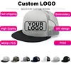 SLECKTON Custom Logo Baseball Cap for Men Design Logo Embroidery Print Trucker Hat Fashion Hiphop Hat Snapback Cap Wholesale 1