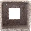 Rattan Nordic Square Tissue Boxes Storage Napkin Holder Paper Case Organizer Ornament Craft Desktop Tissue Holder Tissue Box 4