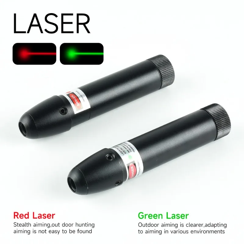 Hunting Red/Green Dot Laser Calibrator Adjustable Tactical Laser Aiming Optical Instrument Portable Accurate Professional Laser