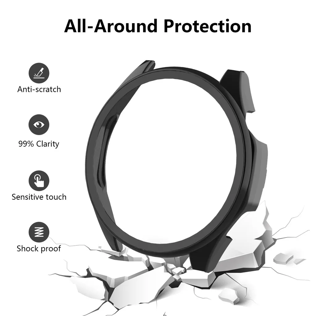 Enhanced Protective Case with Tempered Glass Screen