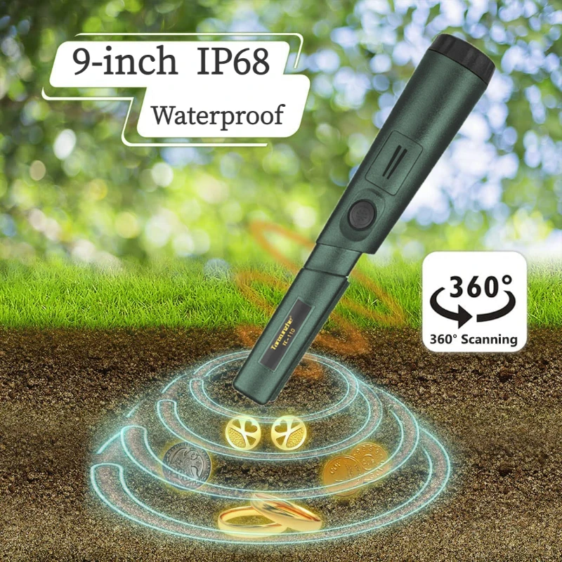 2022 new high Sensitive Metal Detector pointer Pinpointing GP pointer IP68 waterproof Hand Held Metal Detector