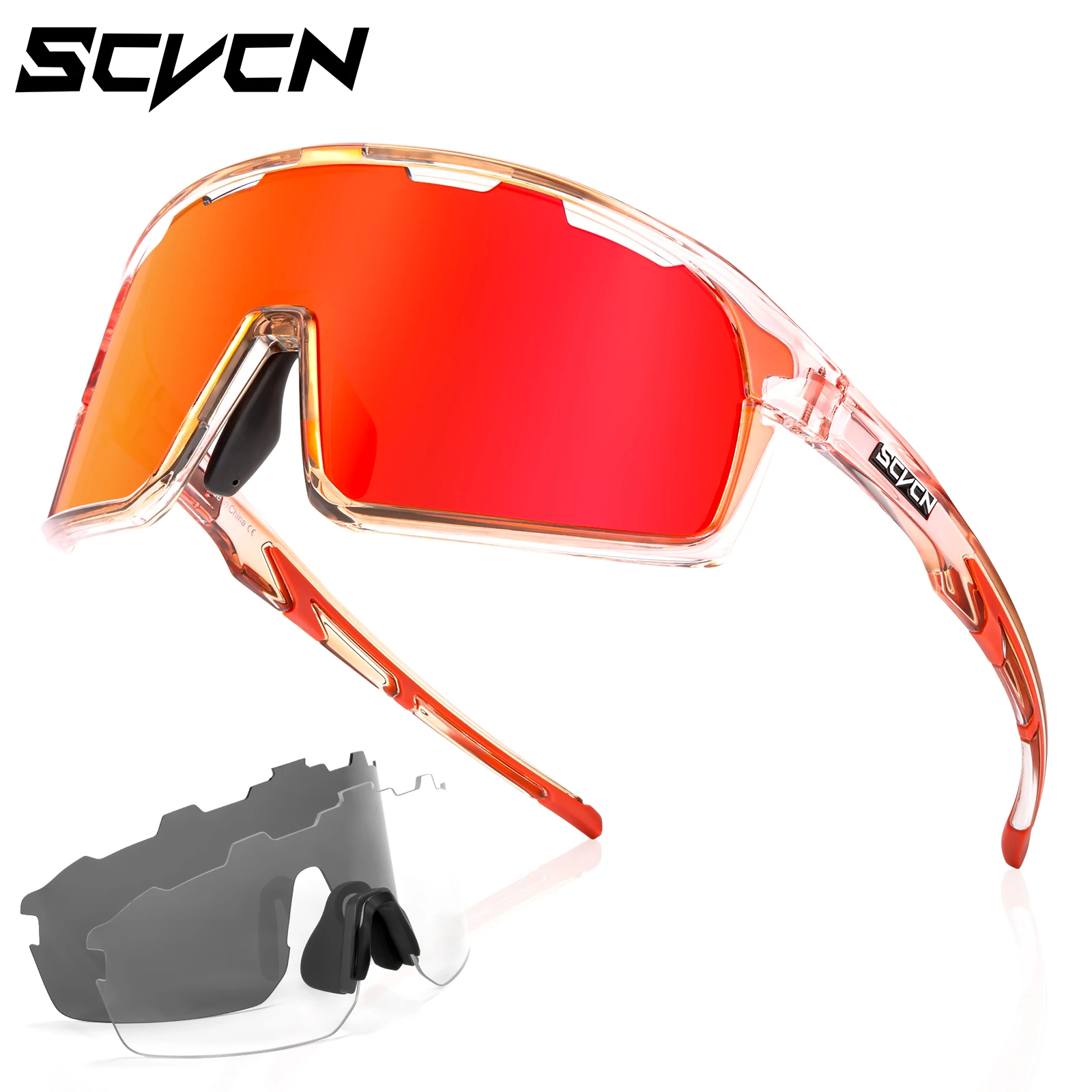 Meilleurs hommes Lunettes de soleil polarisées du Cyclisme avec objectifs interchangeables - Chine Polarisé et meilleures lunettes de soleil polarisées à vélo Le vélo de lunettes de soleil prix
