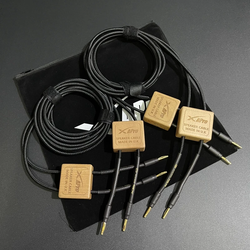 HiendXAPro7NOCCSilverSpeakerCableBananaPlugSingleCrystal