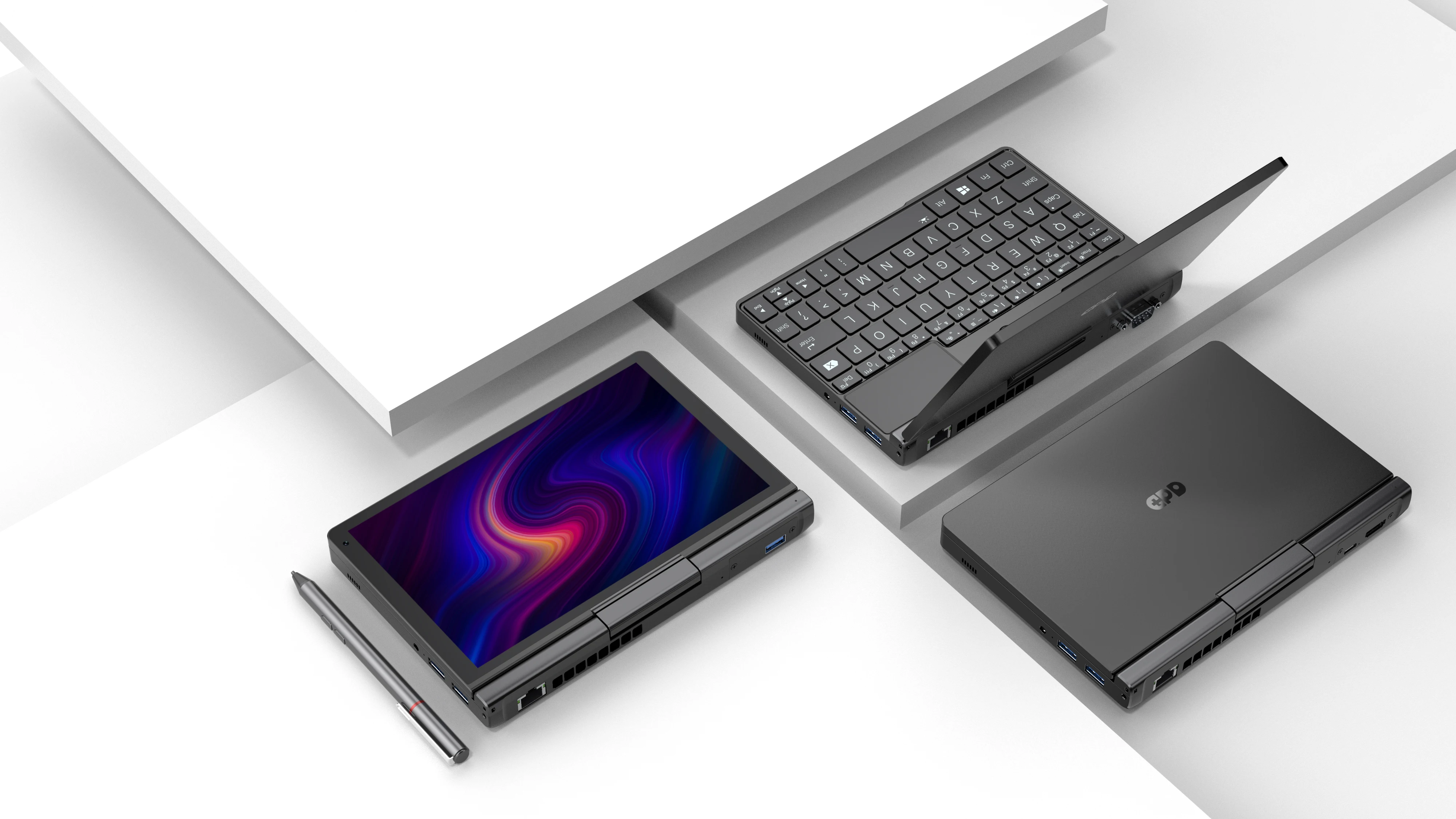 New GPD Pocket 3 Mini Laptop PC Intel Core I7 16GB+1TB Pentium 7505 16GB 512GB 8 Inch Win10/11 Modular Full-featured Handheld 6