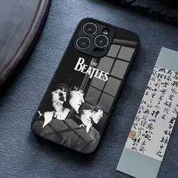 Band The B - Beatles Glass Phone Case Cover - IPhoneXS Max (Black1)