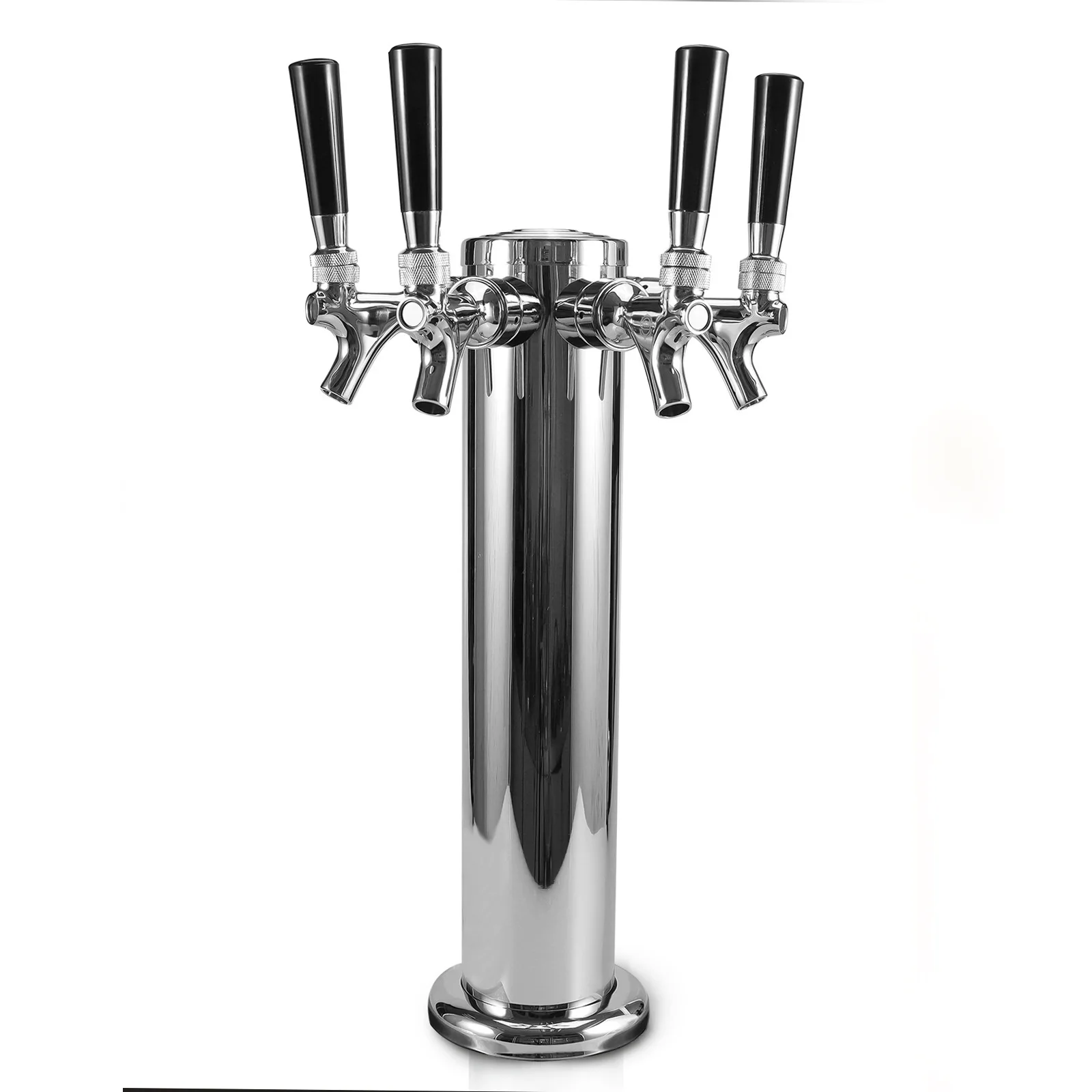 Metal craft brewing stainless steel single head double head triple beer wine column wine tower with beer tap