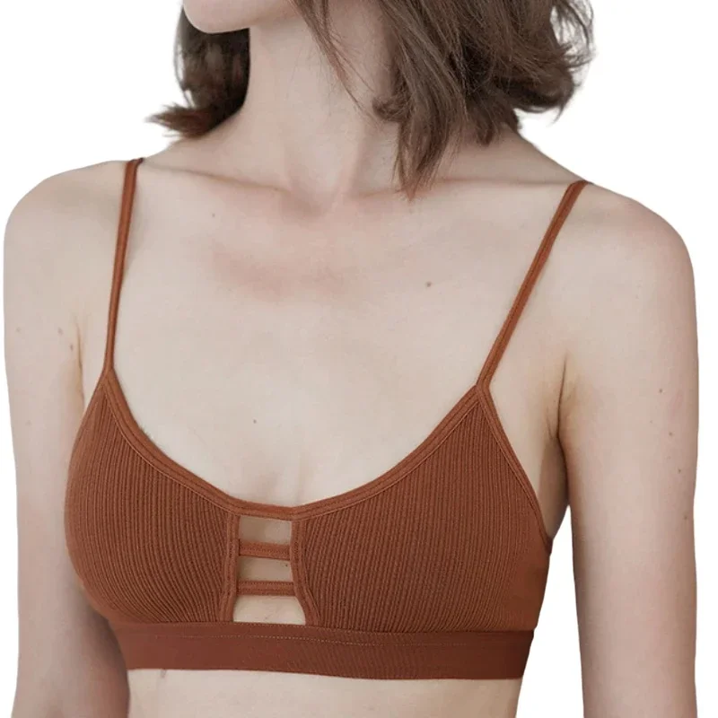 Description Picture 2 of itemSexy Bra Women Seamless Underwear Tube Tops Hollow Sports Bras Push Up Lingerie Female Fitness Bras Bandeau Top