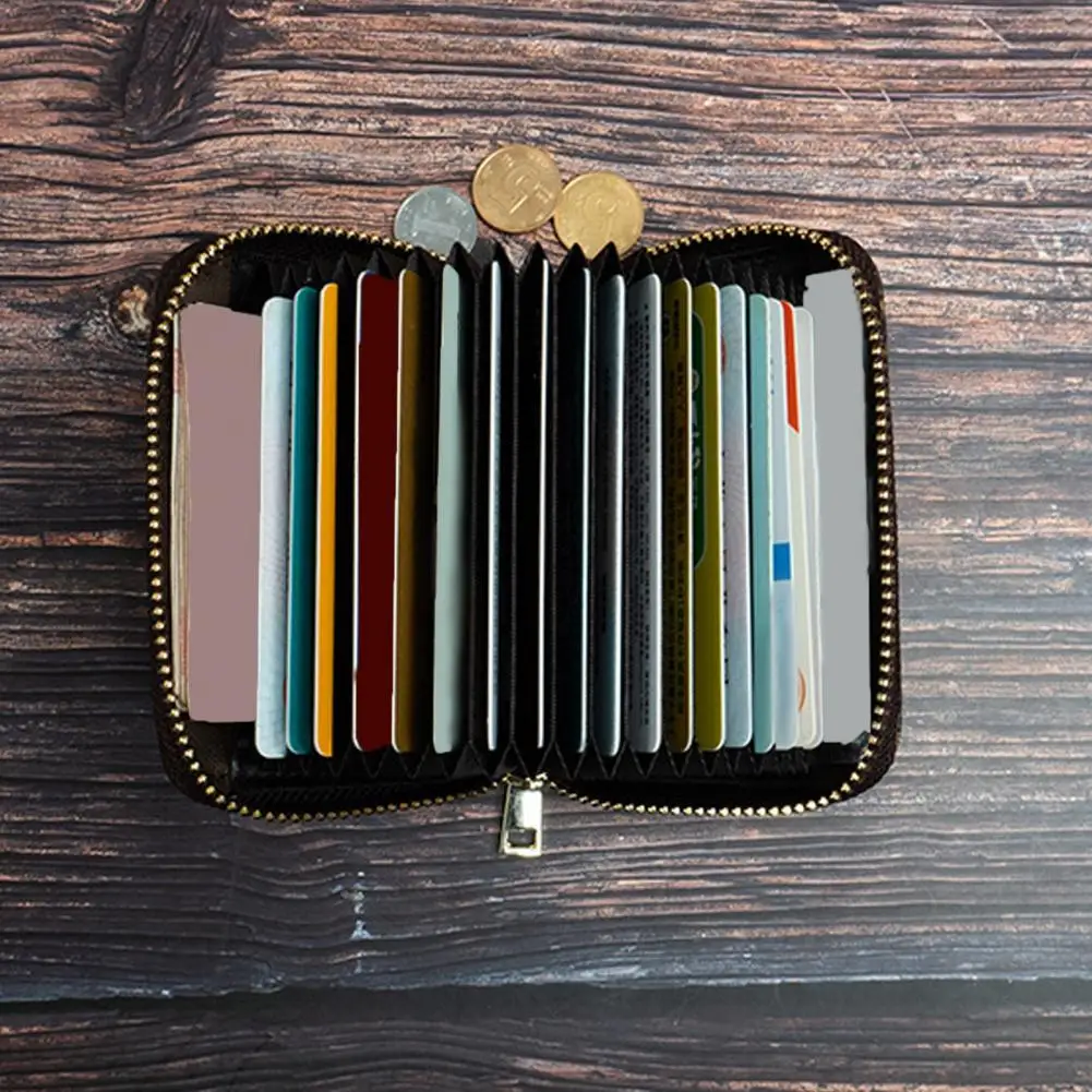 Portafoglio Uomo In Pelle PU - Multi Scomparti Con Portamonete | Elegante E Pratico - Foto 4