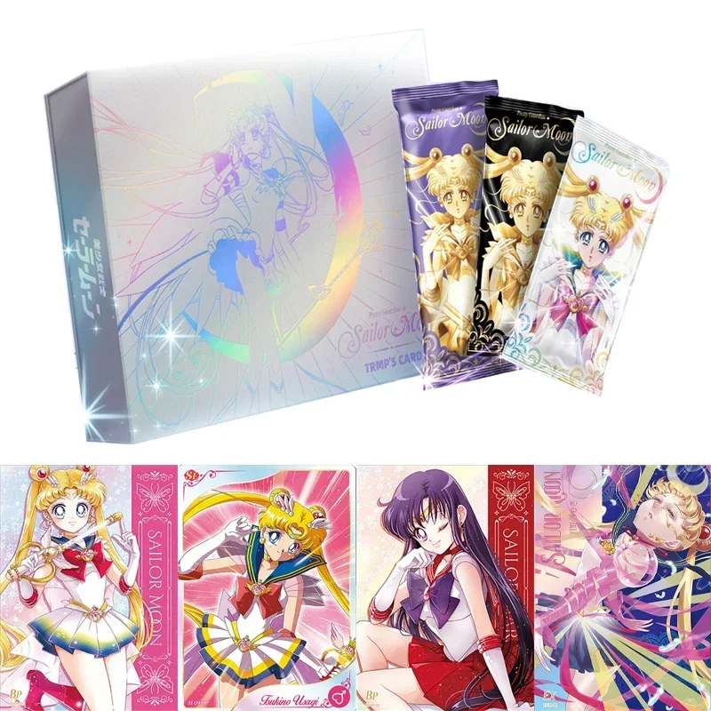 New Sailor Moon Card 30Th Anniversary Star Apocalypse Series Eternal Crystal Anime Collection Card Fantasy Magic Card Toy Gifts
