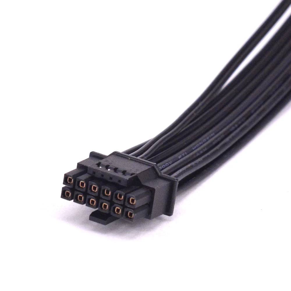 Corsair Cabo Modular 600w Pcie 5.0 12vhpwr tipo Psu Cabo de Alimentação Dual 8pin para 16pin Pci-e Gen 5.0 Suppport Rtx3090ti Rtx4090 - Imagem 2