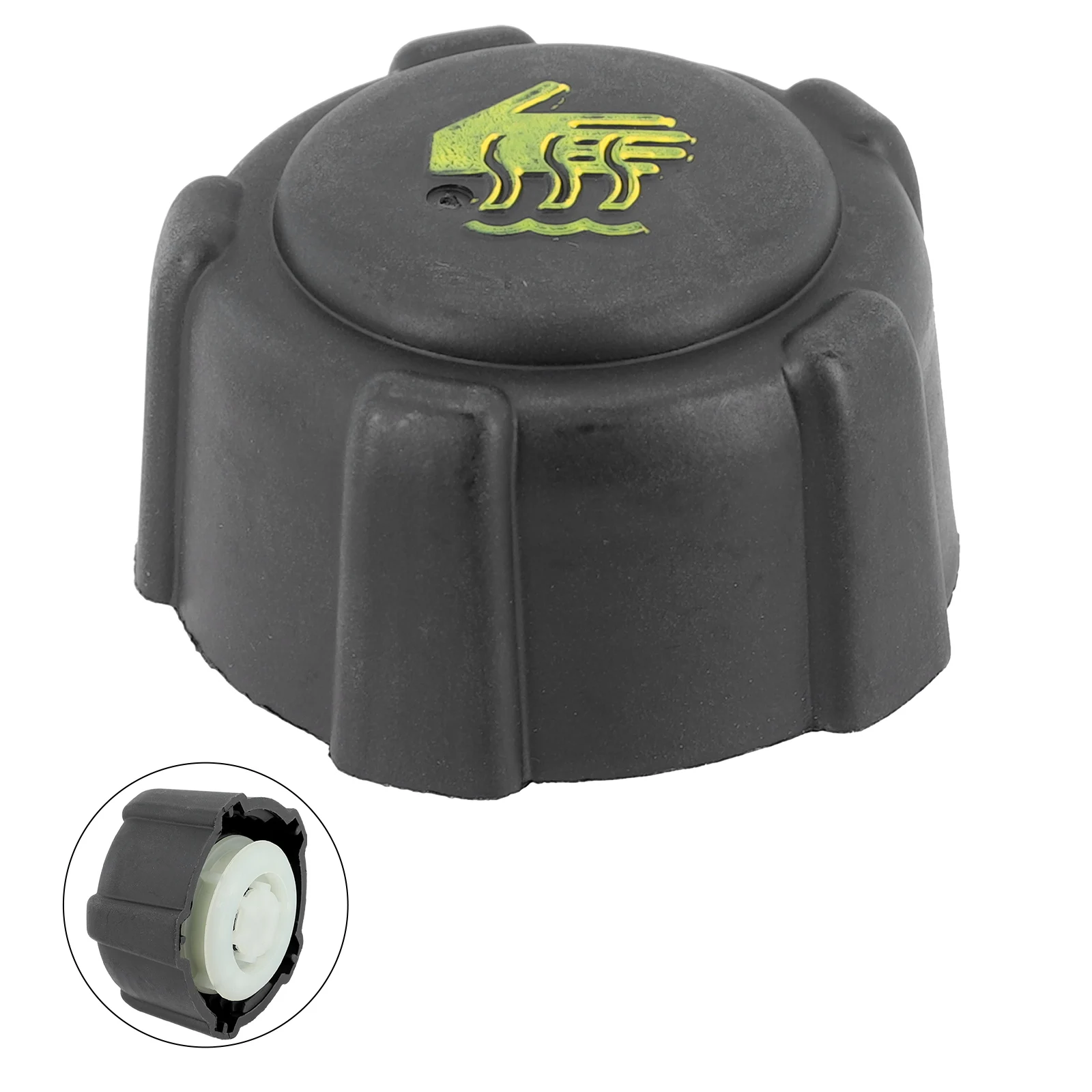 Tapa de tanque de agua para radiador de coche, accesorio práctico de alta calidad, color negro, 04408066, 7700805131, 8200048024, 91166192