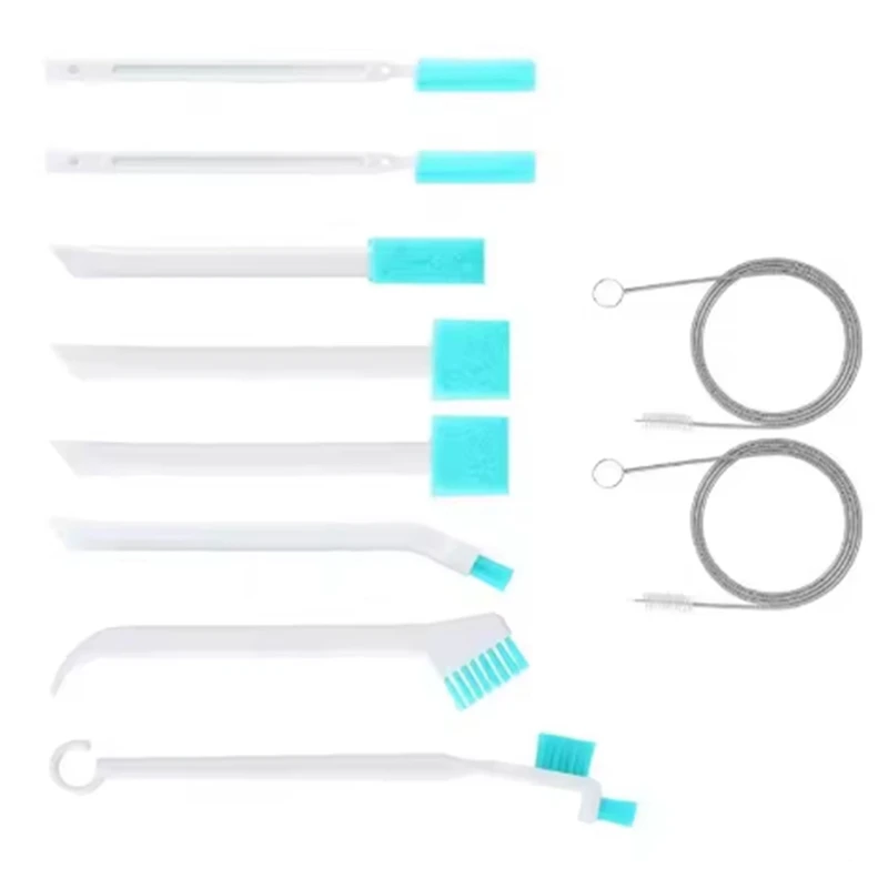 New Ice Makers Cleaners Set 10Pcs Ice Machine Cleaning Brushes And 2Pcs Hook Brush