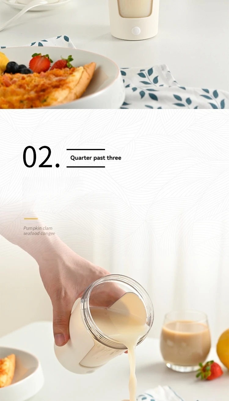 Description Picture 4 of itemElectric Protein Shaker Bottle Mixing cup Automatic Stirring Mug Coffee Milk Cup Portable Blender Sports Fitness Kettle 350ml