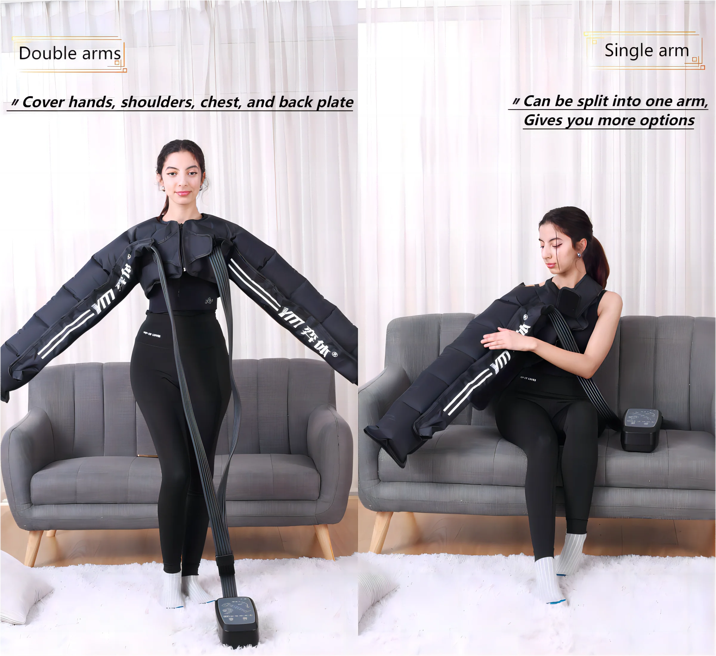 6-Chamber Exercise Recovery Boots Foot Air Wave Pressure Massage Leg Lymphatic Drainage Relaxation and Recovery Ion Therapy 11 6-Chamber Exercise Recovery Boots Foot Air Wave Pressure Massage Leg Lymphatic Drainage Relaxation and Recovery Ion Therapy 5