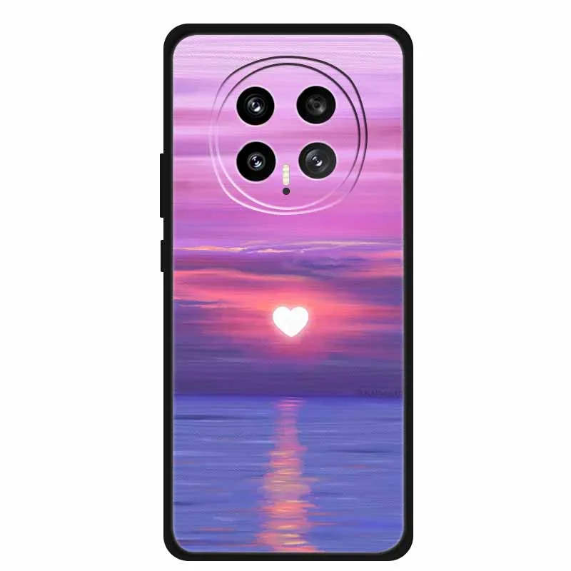 Shockproof Black Silicone Phone Case - Soft and Durable Back Cover