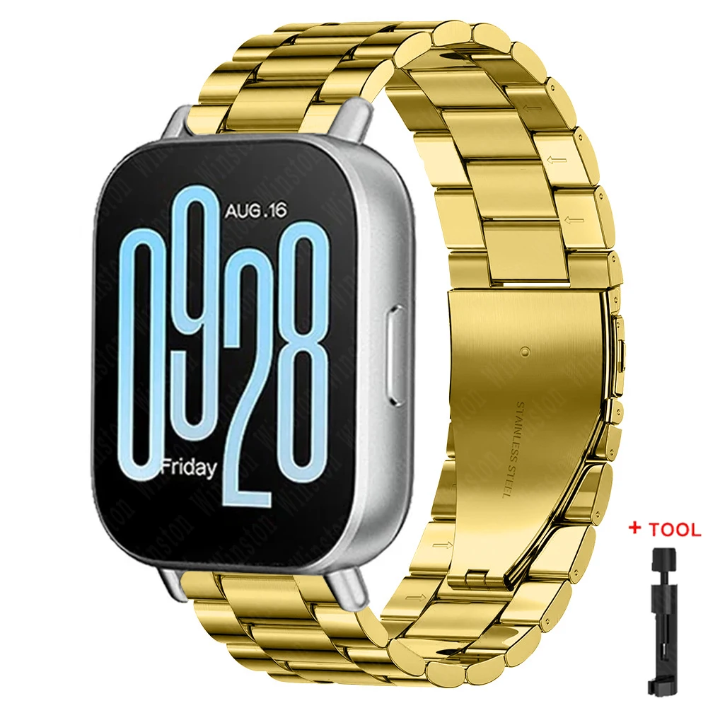 Stainless Steel Strap - Premium Metal Band Bracelet Wristband, 22mm