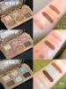 Flower Knows 6-Color Eye Shadow Palette Sweetie Bear Glitter Matte Natural Bronzer Multi-Makeup Product