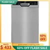 QWSPT SD-9254SSA 18″ Wide Built-In Stainless Steel Dishwasher w/Heated Drying,ENERGY STAR,6 Wash Programs,8 Place Settings and 1