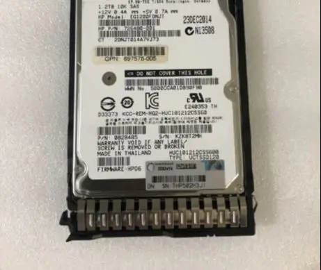 For 718162-B21 718292-001 HUC101212CSS60 1.2TB 10K SAS 2.5 EG1200FDNJT G8 G9 server hard disk 4 For 718162-B21 718292-001 HUC101212CSS60 1.2TB 10K SAS 2.5 EG1200FDNJT G8 G9 server hard disk - Image 2