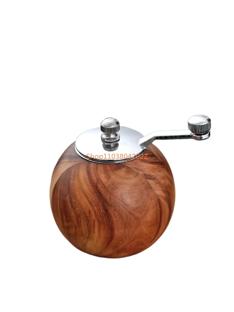 

Freshly Ground Pepper Tool Wood Black Pepper Sea Salt Grinding Bottle Eat Steak Manual Pepper Granulator
