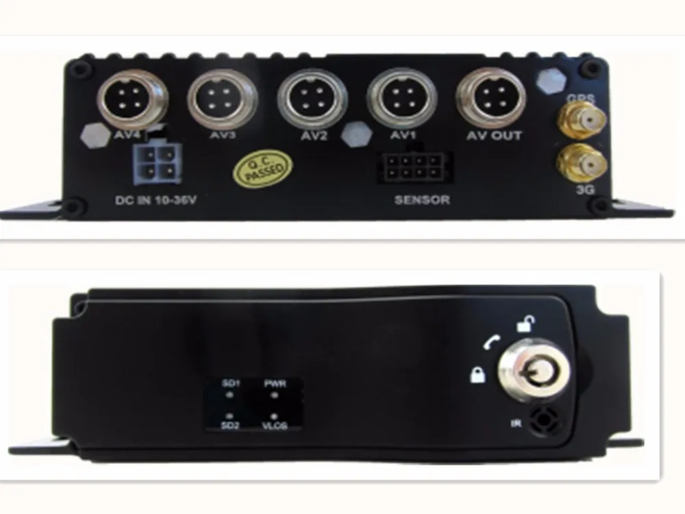 품질 공장 AHD MDVR 미니 4g GPS 와이파이 차량 모바일 DVR 4ch 1080p H.265 MDVR 차량 블랙박스