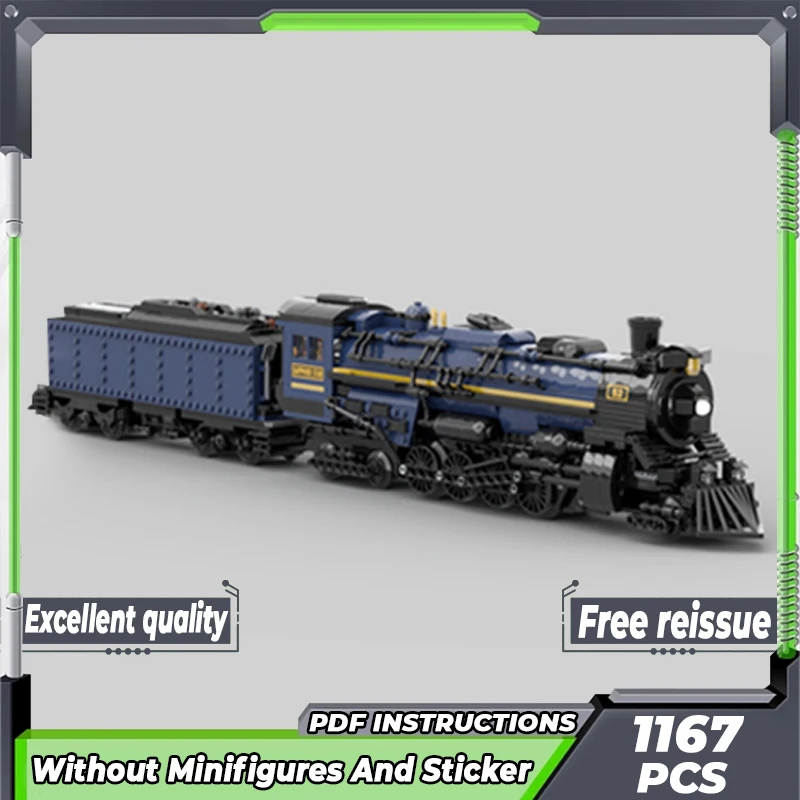

City Vehicle Model Moc Building Bricks Orient Express Train 1225 Technology Modular Blocks Gift Christmas Toys DIY Sets Assembly