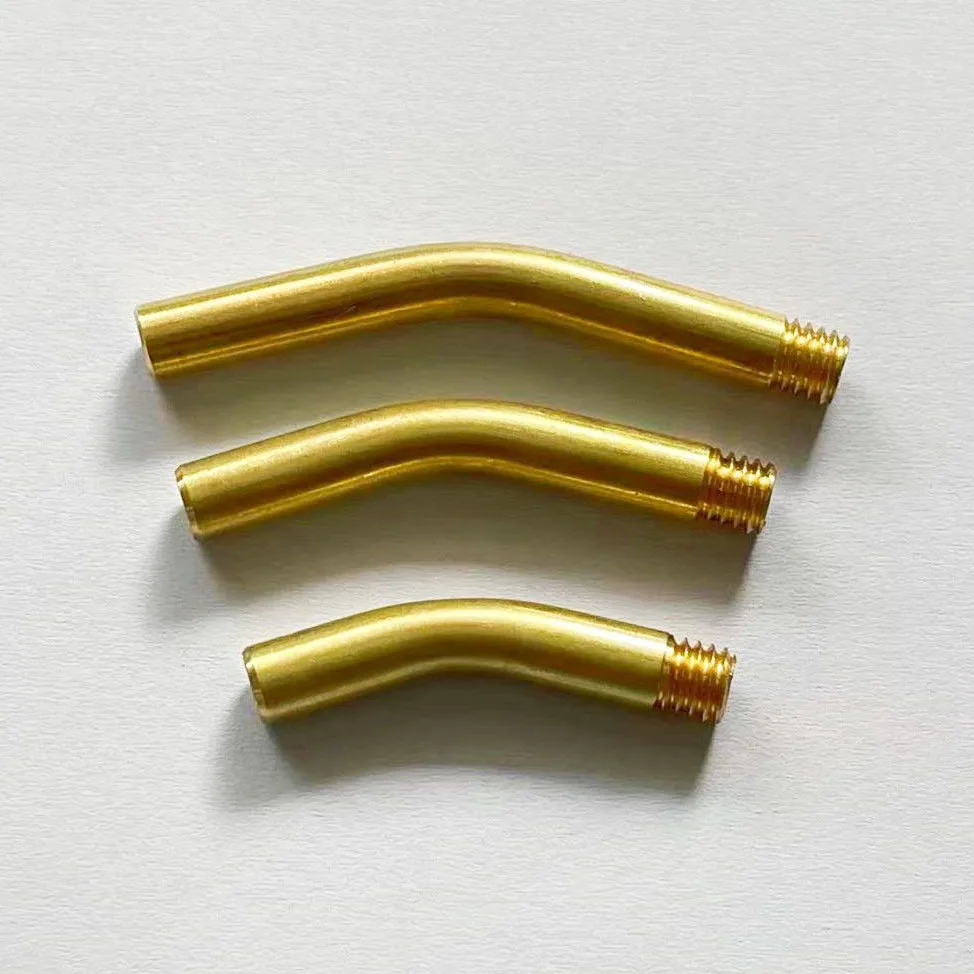 M5/M6/M8 threaded brass CNC cooling spray hollow elbow 1pcs pipe fitting water pipe fitting hose pipe fitting