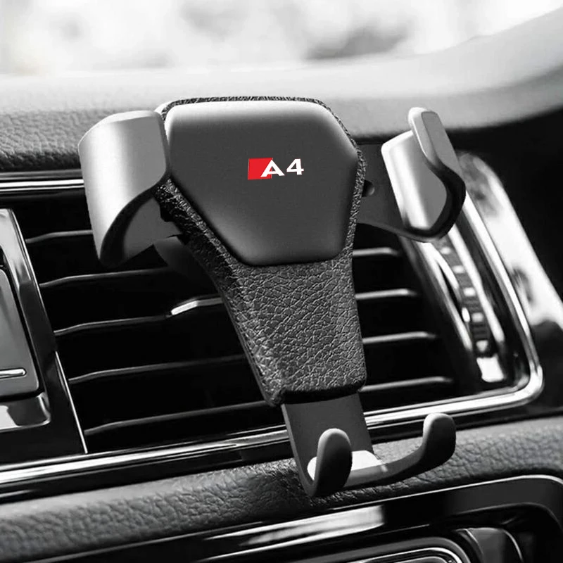 Car Mobile Phone Holder Air Vent Clip GPS navigation For Audi Sline A3 A4 A5 A6 A7 A8 TT Q3 Q5 A1 Q3 Q5 Q7 S3 S4 S5 S8 Car Goods