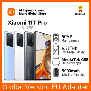 Xiaomi MZB09K0EU  Xiaomi 11T Pro 16.9 cm (6.67) Dual SIM Android 11 5G  USB Type-C 8 GB 128 GB 5000 mAh White