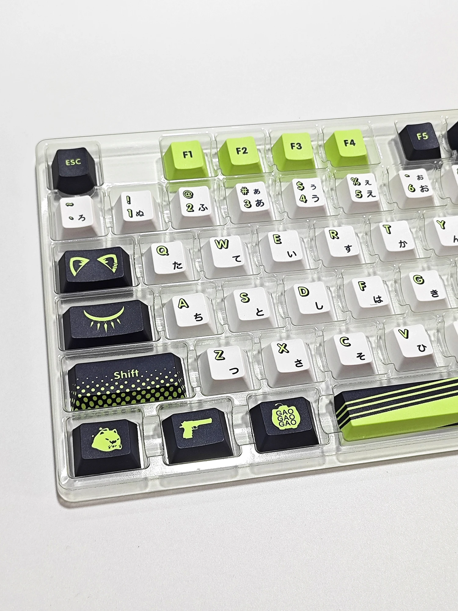 Shishiro Botan-hololive Vtuber Key Cover Pbt Dye Sublimação Cereja mx Cruz Eixo Switch Keycap Teclado Mecânico - Imagem 3