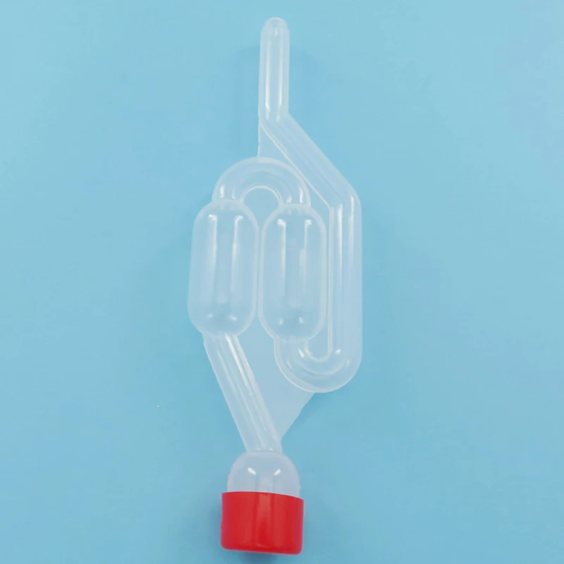 Description Picture 4 of itemAir Lock Valve Fermentation Home Brewing Bubble Grommet Exhaust Water Seal Valve With Cork Beer Wine Valves Supplies Home Tool