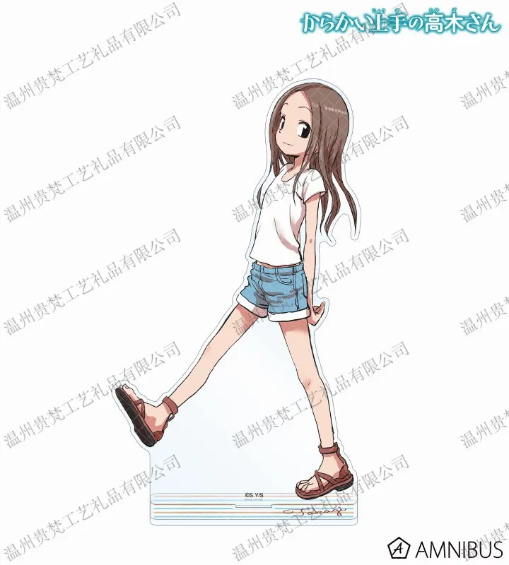 Anime Karakai Jouzu no Takagi-san 3 Teasing Master Takagi-san Nishikatakun  Stand Figure Display Cosplay Acrylic Charm Desk Decor - AliExpress