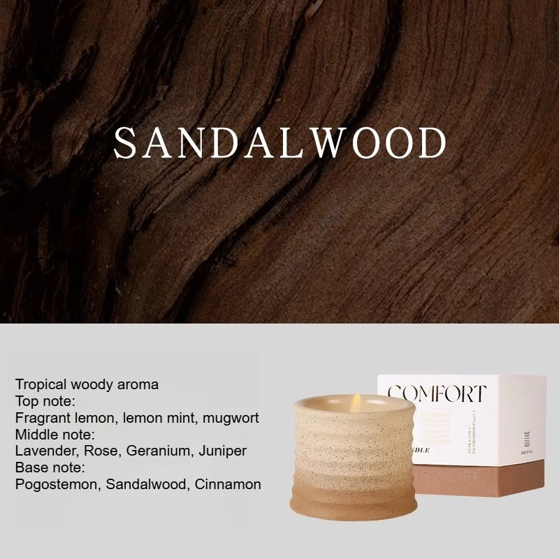 Deluxe Aromatherapy Candles with Smokefree Fragrance
