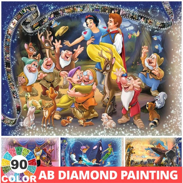 Full Drill Diamond Painting Disney  Character Diamond Painting - Disney  Diamond - Aliexpress