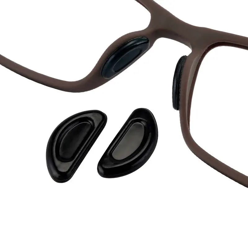 5 Pairs Glasses Nose Pads Eyeglass Comfortable Repair Accessories Silicone Replaceable Nose Pads Eyeglass Nose Pads