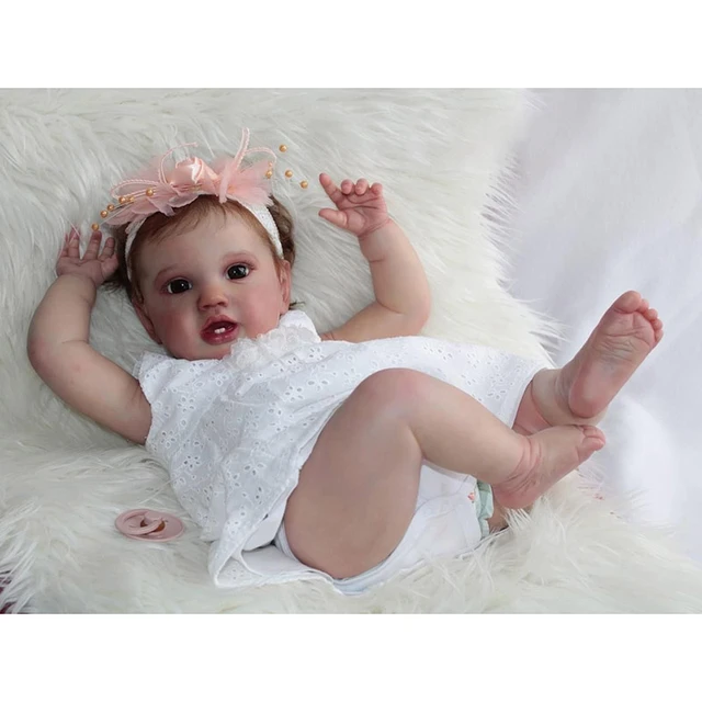 Silicone Dolls Reborn Kids  Reborn Silicone Baby Princess - 24 Inch Reborn  Baby - Aliexpress