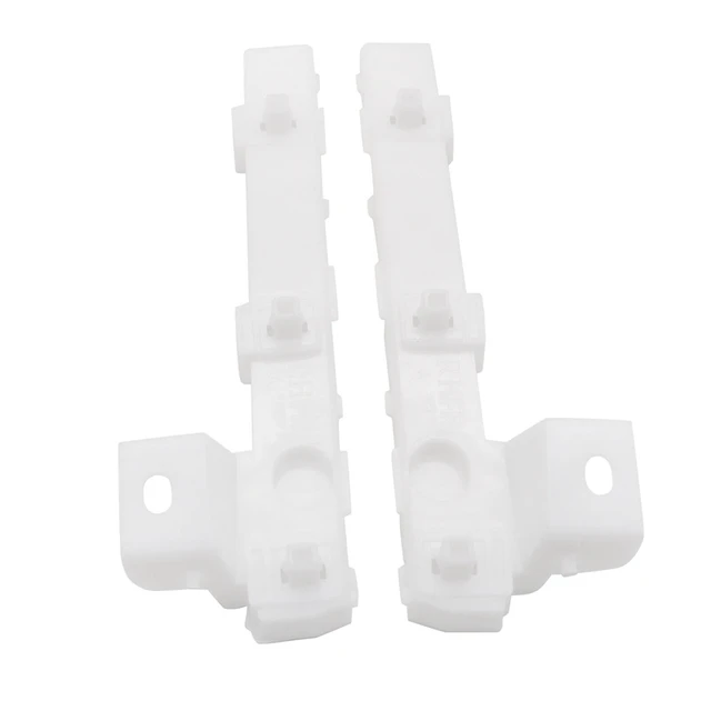 Supports Pare-chocs Avant Gauche + Droite Pour Mitsubishi Lancer 2008-2017 - Installation Facile, ABS Robuste, Remplacement Direct