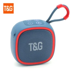 Mini Wireless Powerful Bluetooth Speaker with TWS & HIFI Sound Quality, TF Card & Radio Support (Blue)
