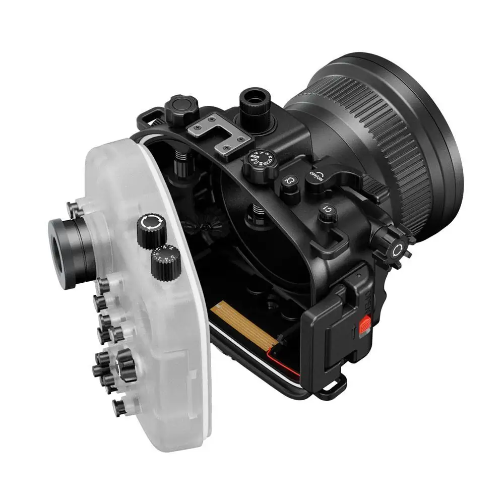Seafrogs 40M/130FT Underwater Camera Housing Diving Case For Sony A7R III PRO Wi
