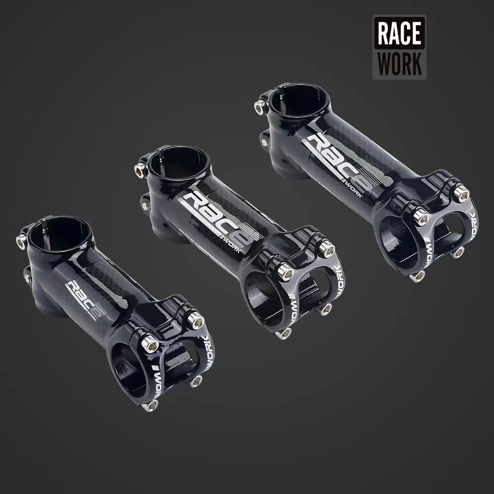 

Ultralight 6/17 Degree MTB Bike Stem Aluminum+Carbon Mountain Road Racing Bicycle Handlebar Stem 31.8*80/90/100mm Bicycle Parts