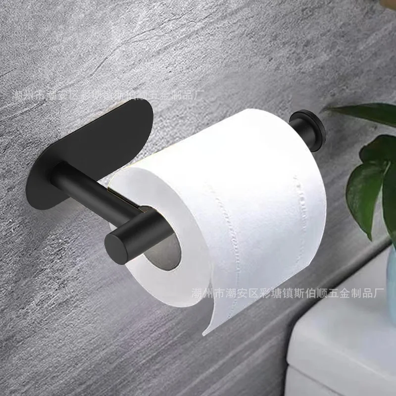 Bathroom Roll Holder Cross-border Stainless Steel Paper Towel Holder Bathroom Multi-functional Toilet Paper Toilet toilet paper holder