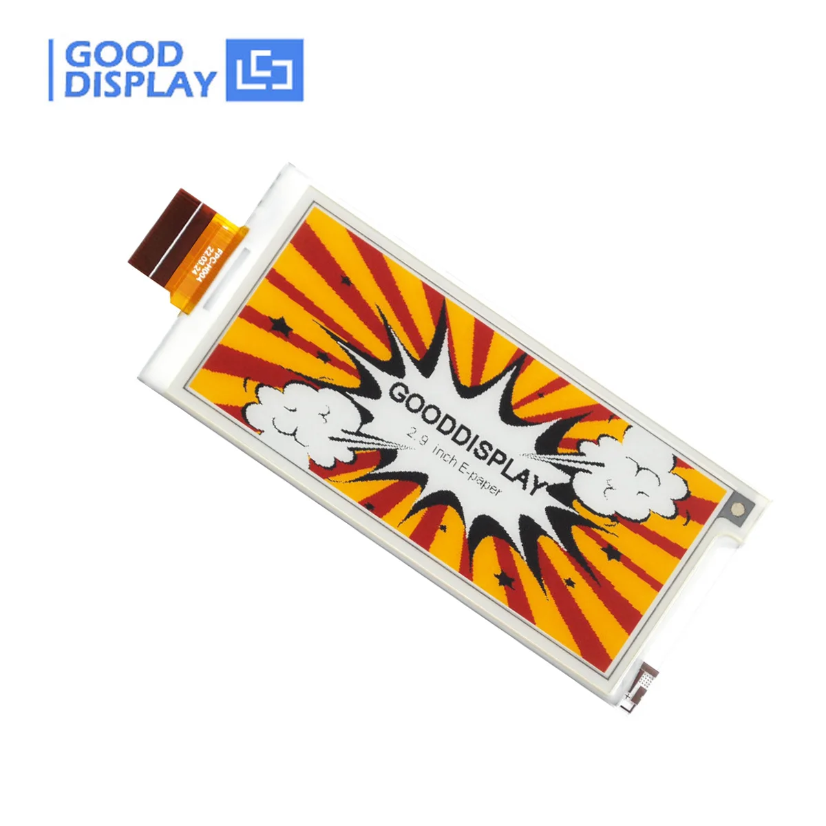 Ecrã E-paper Multi-color Baixo Consumo de Energia para Preço Esl Cores 384x168 Gdey029f51h 29 - Imagem 3