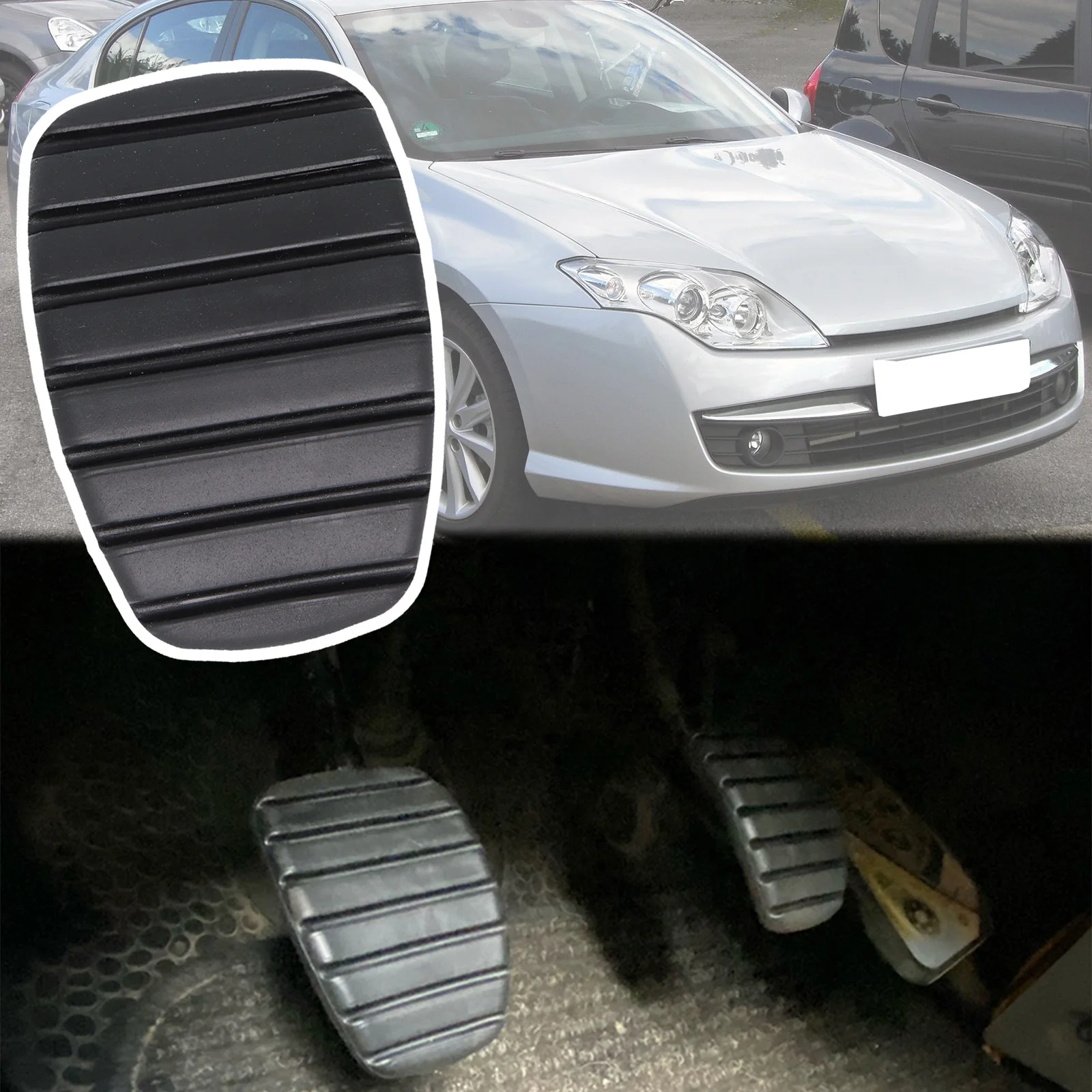 Brake Clutch Foot Pedal Pad Cover Replacement For Renault Laguna 3 X91 X74 2001-2015