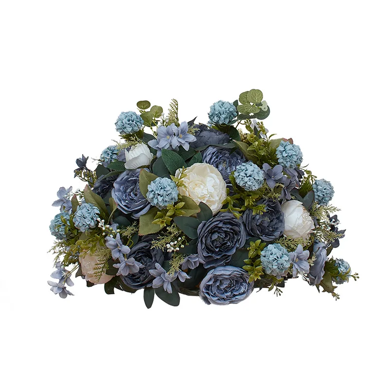Silk European Flower Ball Decor 6