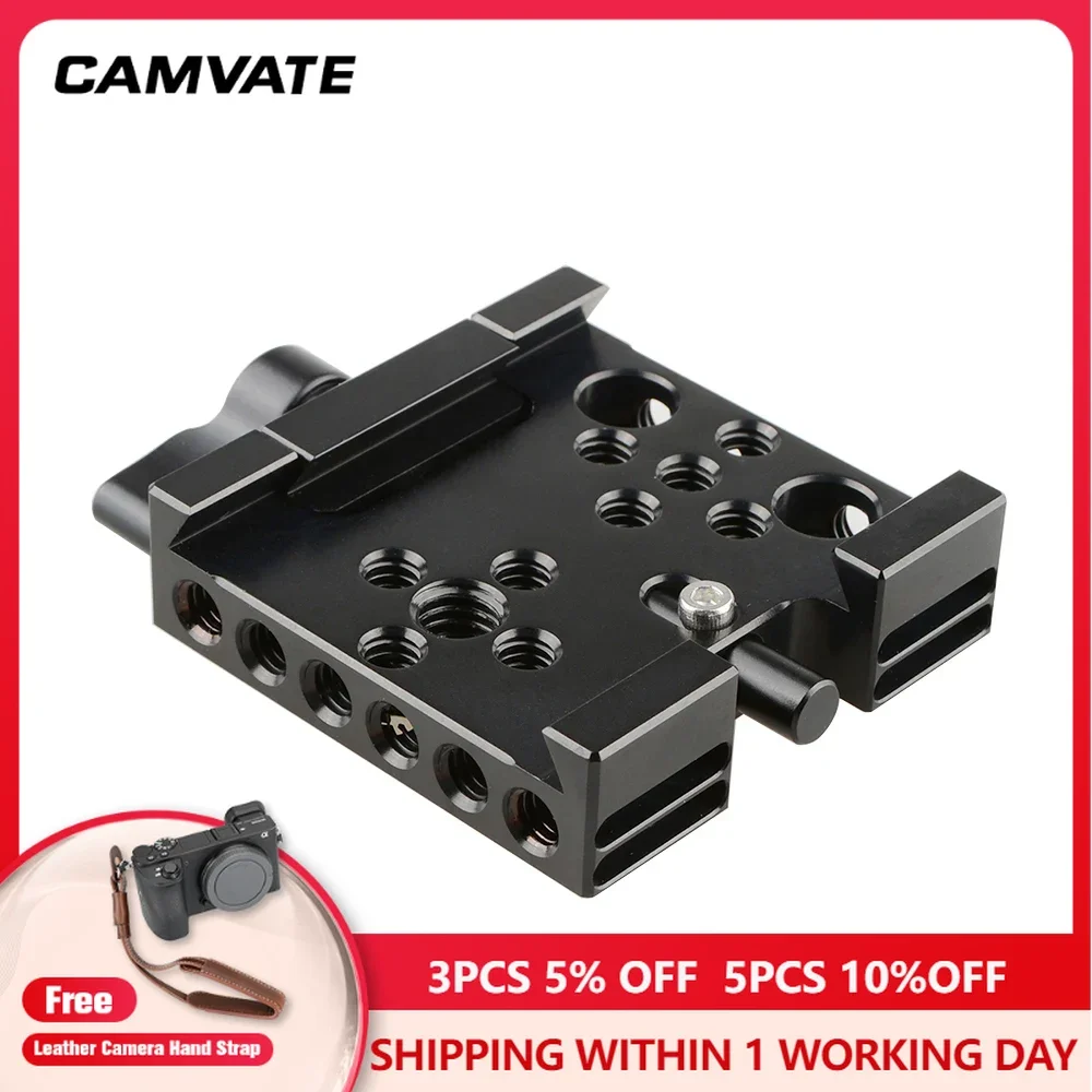 2x Piastre Treppiede 785B A Sgancio Rapido - Compatibili Con Modelli 718B, 715B E Altri | Antiscivolo Con Vite 1/4" - Foto 3