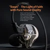 New KZ Dawn Dynamic wired Earphones HIFI Bass Earbuds In Ear Monitor Headphone For Sports Sleep Driving Noise Cancelling Headset 1