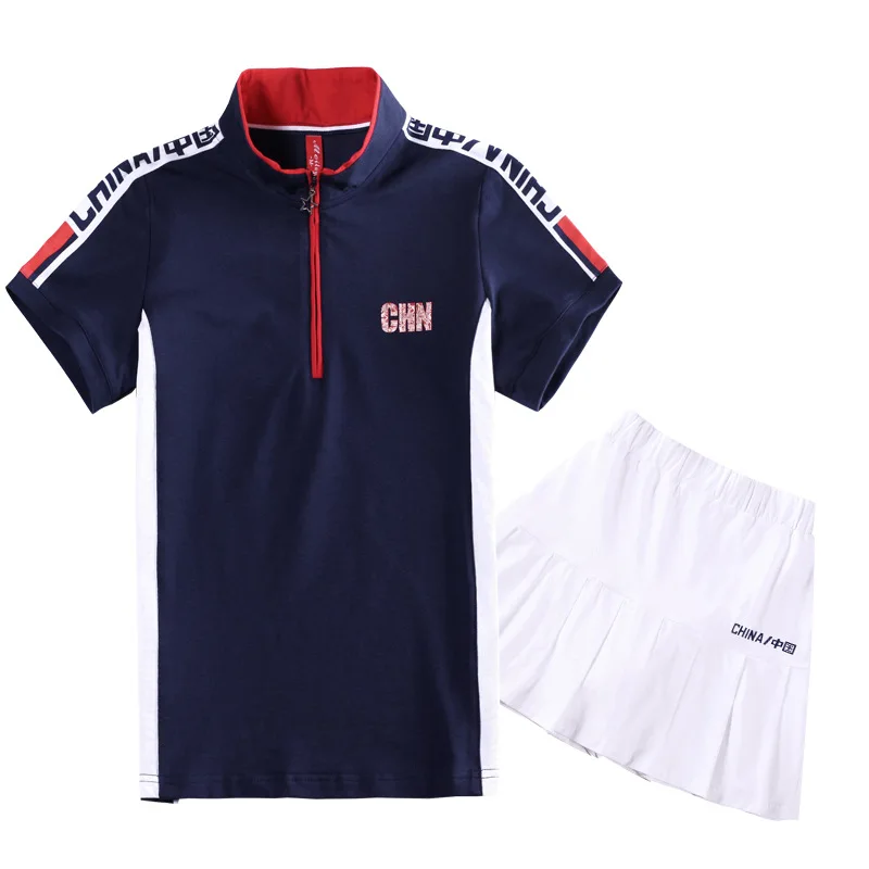 Summer New Women's Sports Ball Leisure Breathable Suit Volleyball Jersey Tenis Golf Clothes