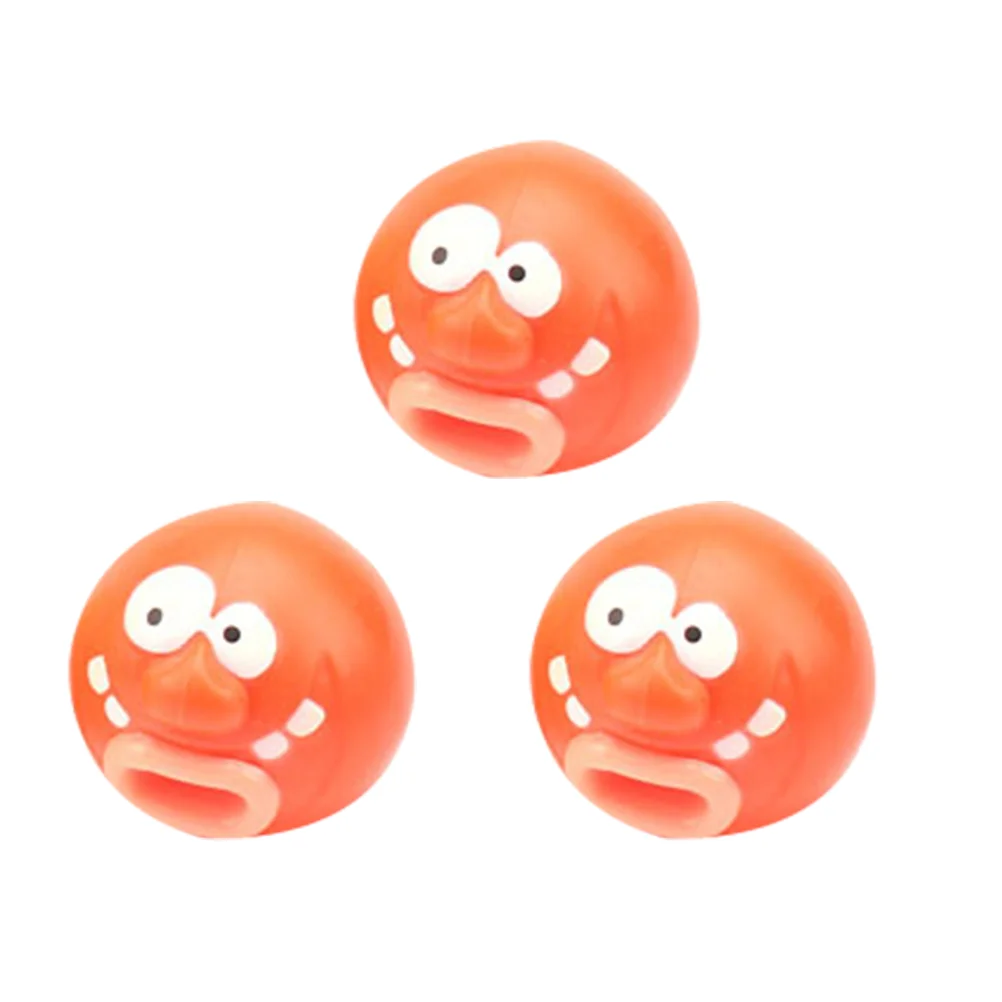 

3Pcs Squeeze Clown Tongue Out Play Cartoon Screaming Birthday Party Favors for Kids Adults ( )